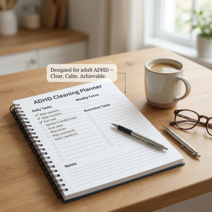 ADHD Cleaning Planner